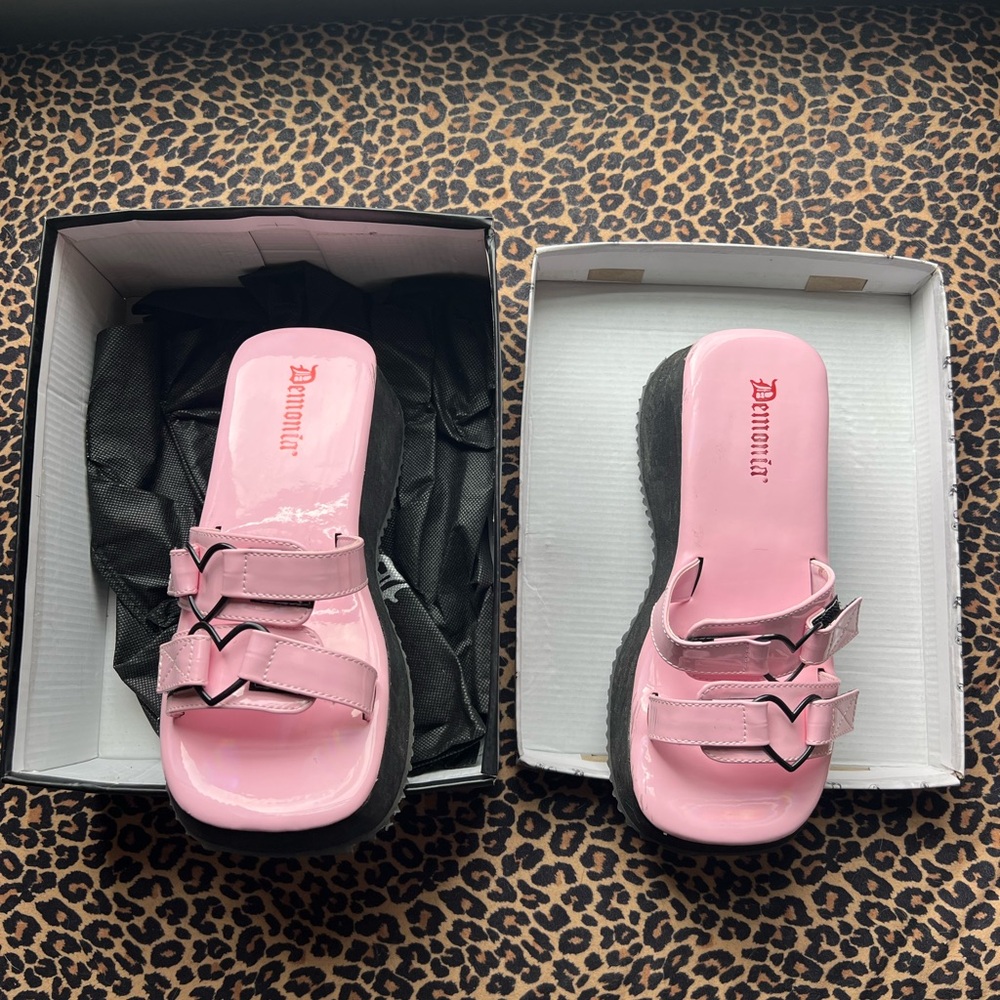 Pink Dolphin Black and White Shoe Box